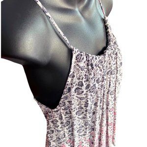 🌸4/$20🌸 Floral Print Shirred Halter Cami